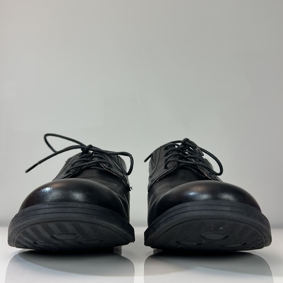 Clarks Whiddon Plain Black Leather Oxford Dress Shoes Size 8.5 main image 5